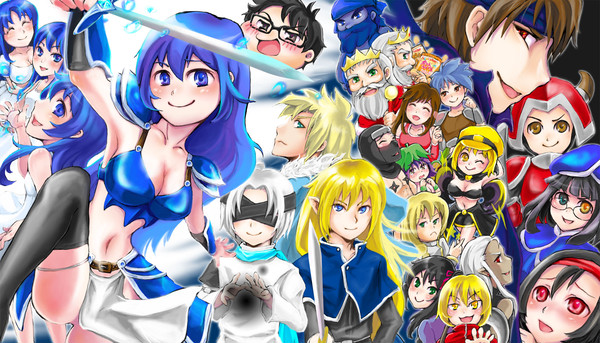 剣の舞姫ウォーターキャラ集合!!