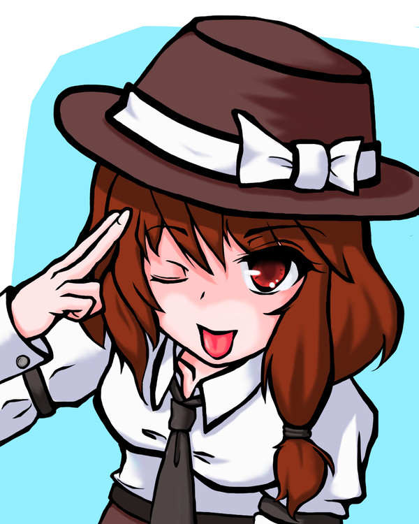 「おまたせ ☆（ゝω・）」