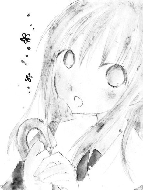 傘持って。