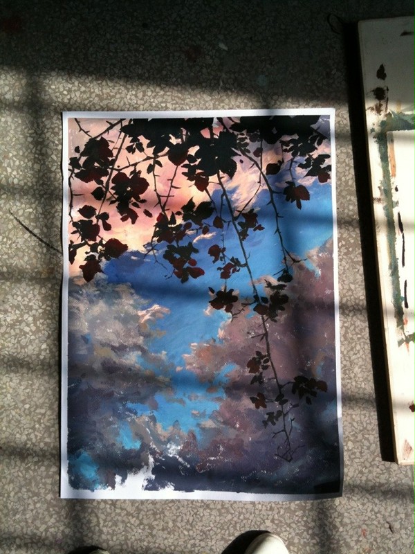 HAND-PAINTED昨年の手塗り