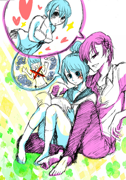 【落書き】めぐお×かおりこそ至高