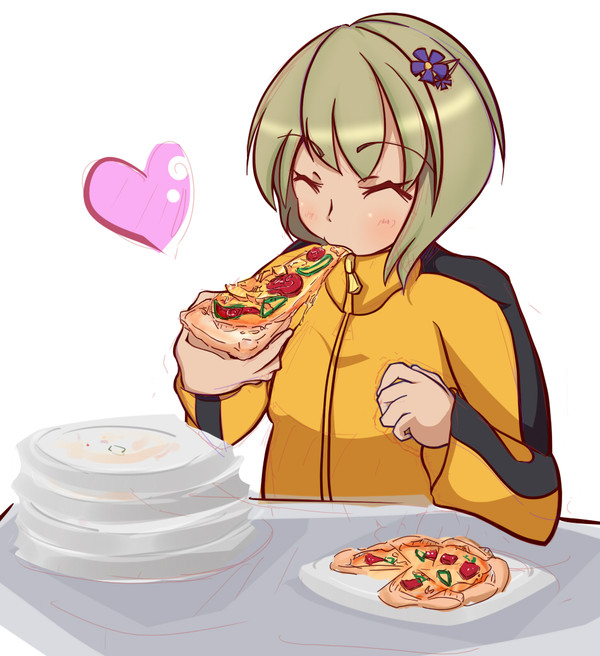 15話のピザ食べてるキッドちゃん可愛いかった！