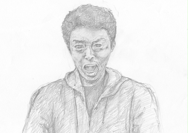 松岡修造描いてみた。