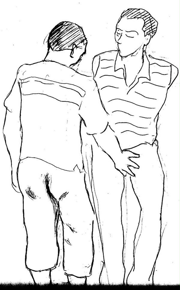挿絵と化した野獣父とSGW
