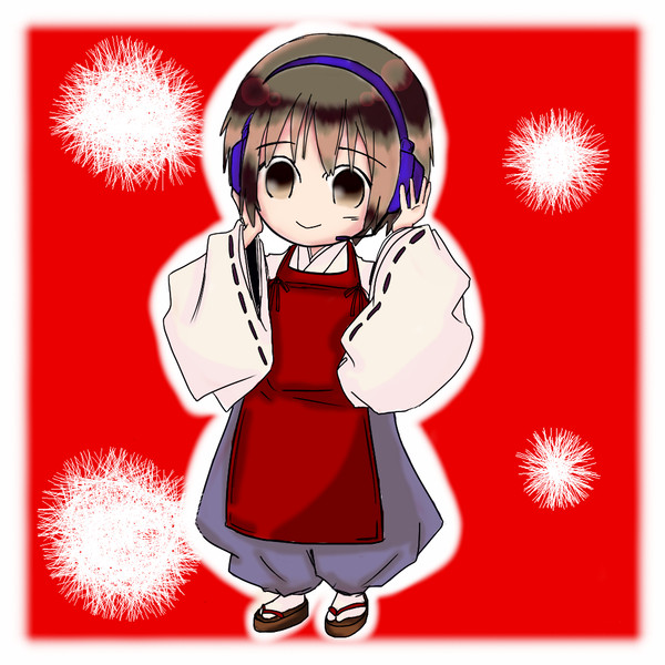 【ヘタリア】にほろいど線画【塗らせて頂いた^^】