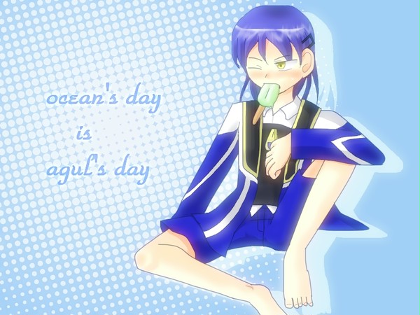 海の日はアグルの日【擬人化】
