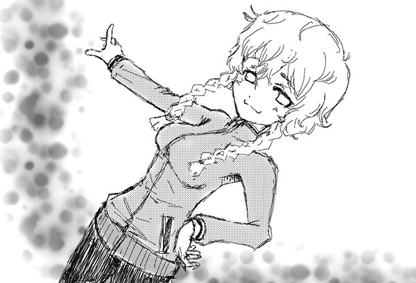 鈴羽落書き