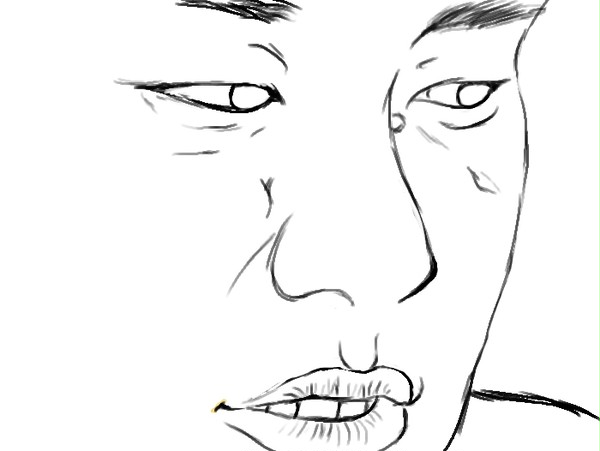 いわゆる萌え絵(？)の練習です＞＜