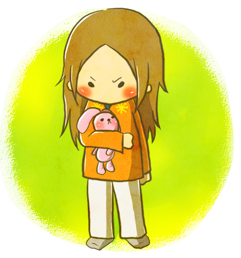 お留守番中のリンちゃん