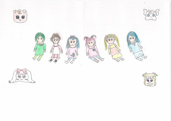 ぬいぐるみ風プリキュア(5gogo)