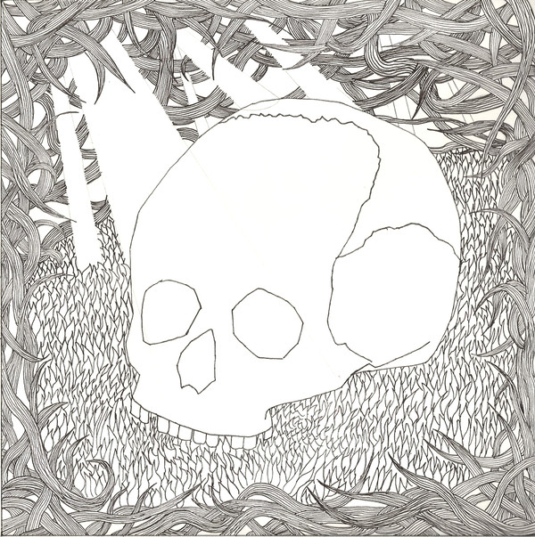 髑髏　線画