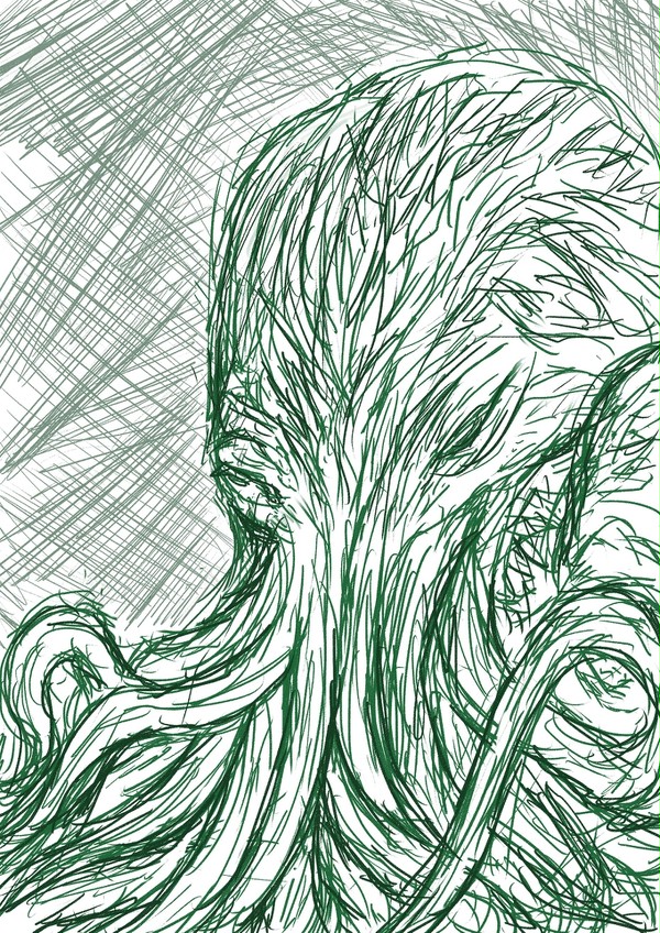 クトゥルフ線画