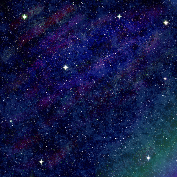 夏っぽく夜空!