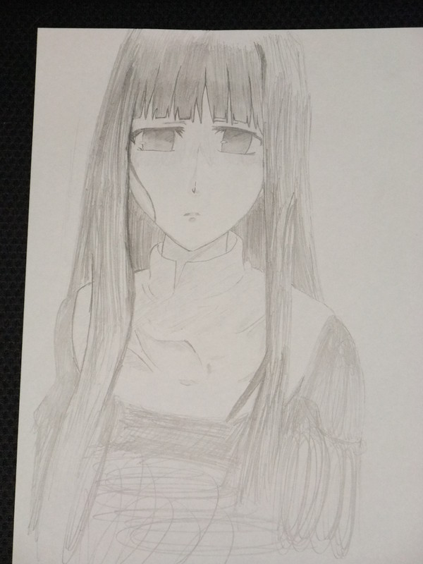 落書き　藤乃(空の境界)　