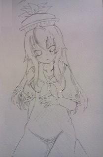 慧音　＠模写