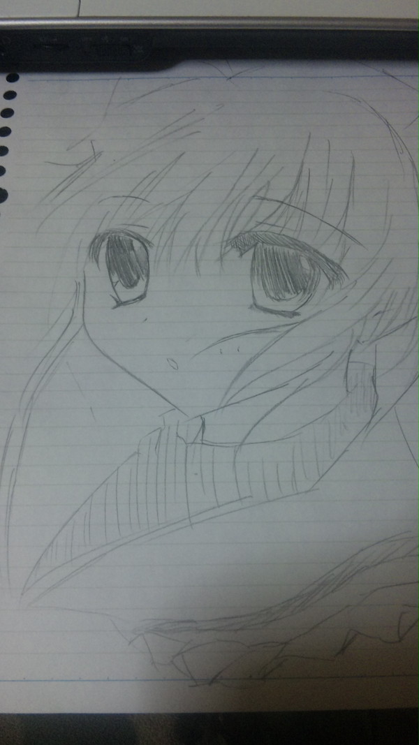 一ヶ月前に描いたもの