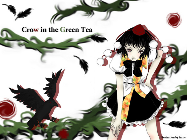 Crow in the Green Tea