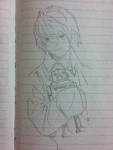 デスノート　ニアの模写