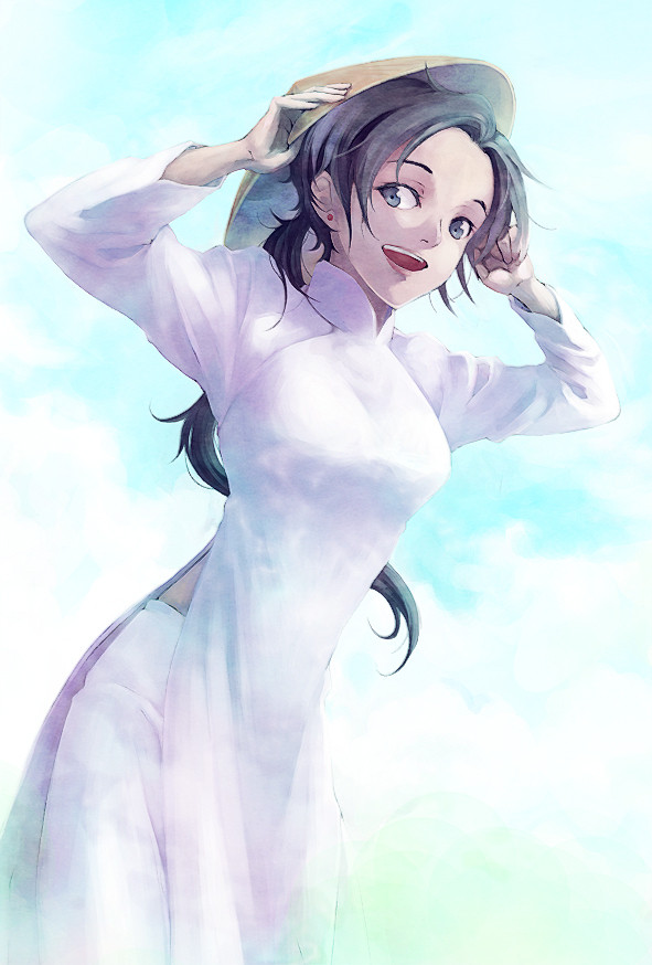 アオザイ少女