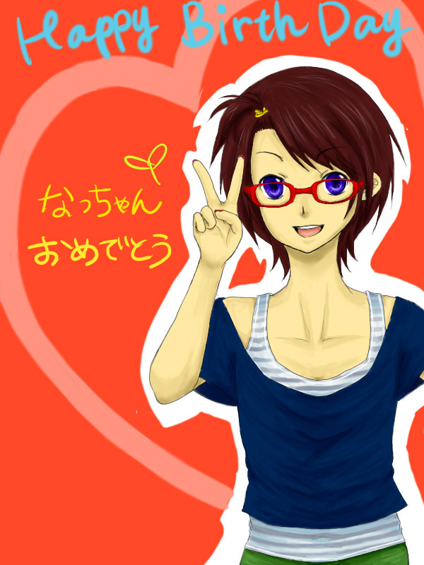 某生主さん誕生日絵