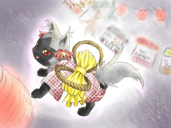 【絵師ぽけだん化】食べ歩きに行くよ!8/29コメ返【花火大会】