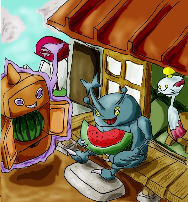 【ポケモン】ヘラクロスの夏