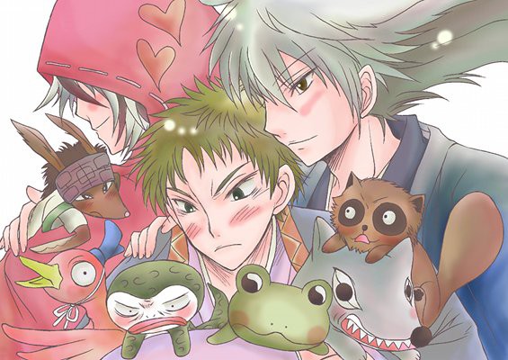 ウチは鴆がケモノに愛されるとこうなるヨの図