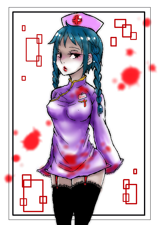 赤。