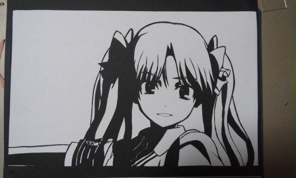 【切り絵】白井黒子【とある科学の超電磁砲】