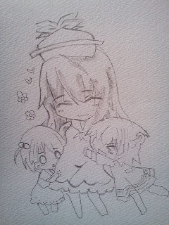 慧音　＠模写
