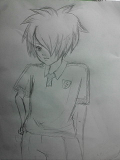 描いてくれたよ。