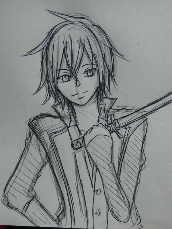 テスト中の落書き(^o^)