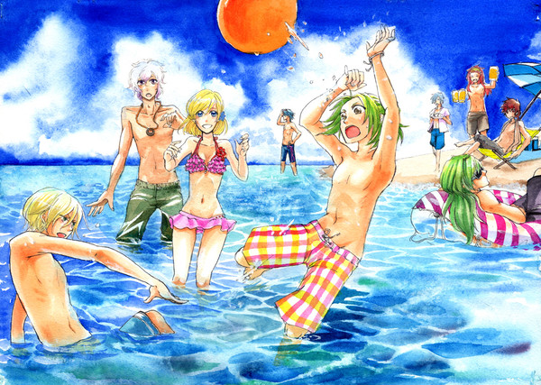 海ーーーーーーーー！！