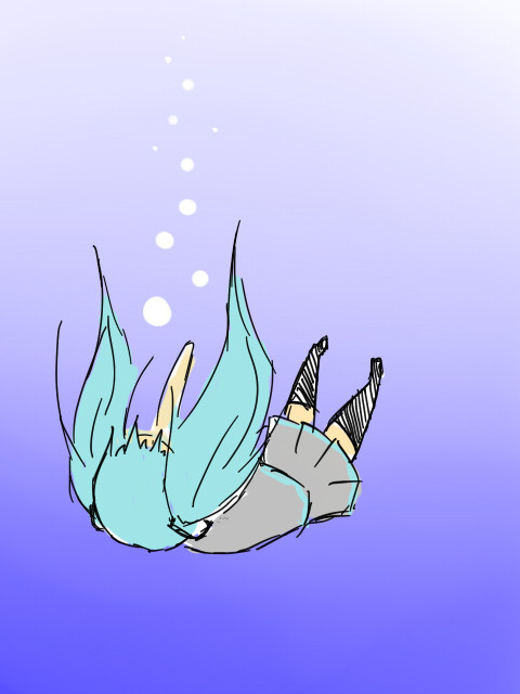 沈むミク