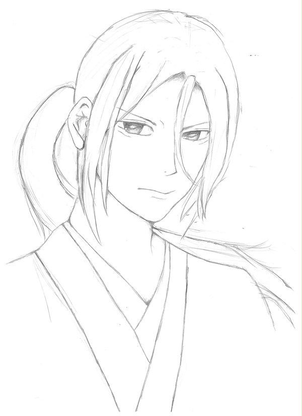 らくがき　土方さん