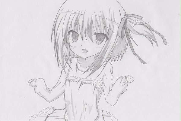 湊智花を描いてみた