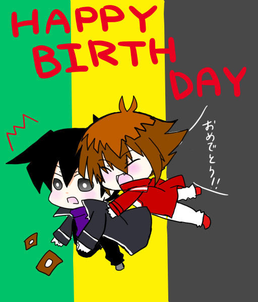 まさか今日が誕生日だったとは！！！！
