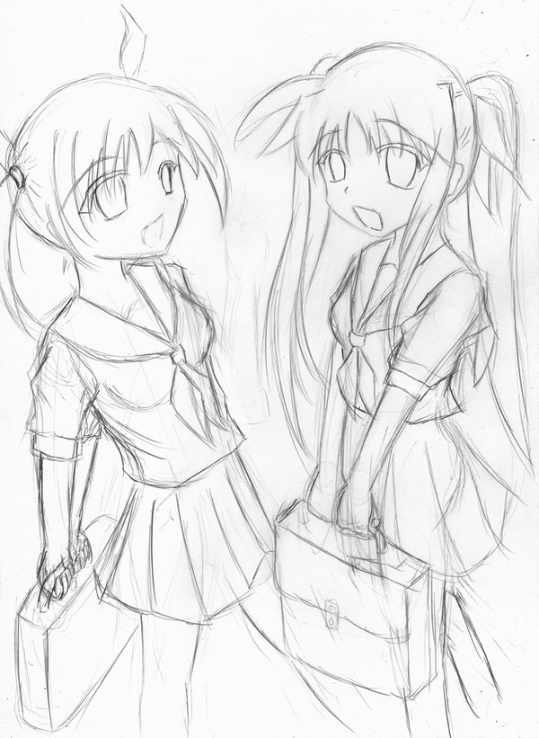 フェイトとなのは
