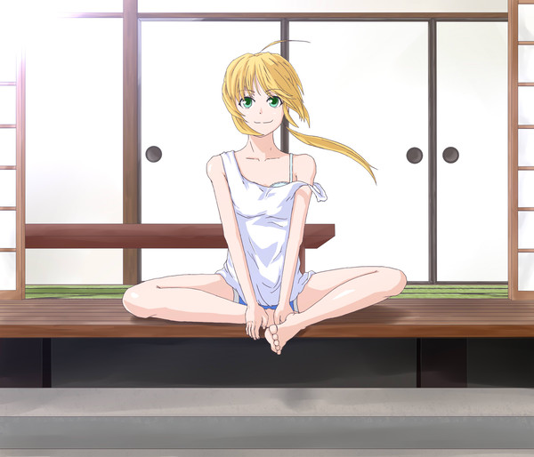 夏っぽい感じで