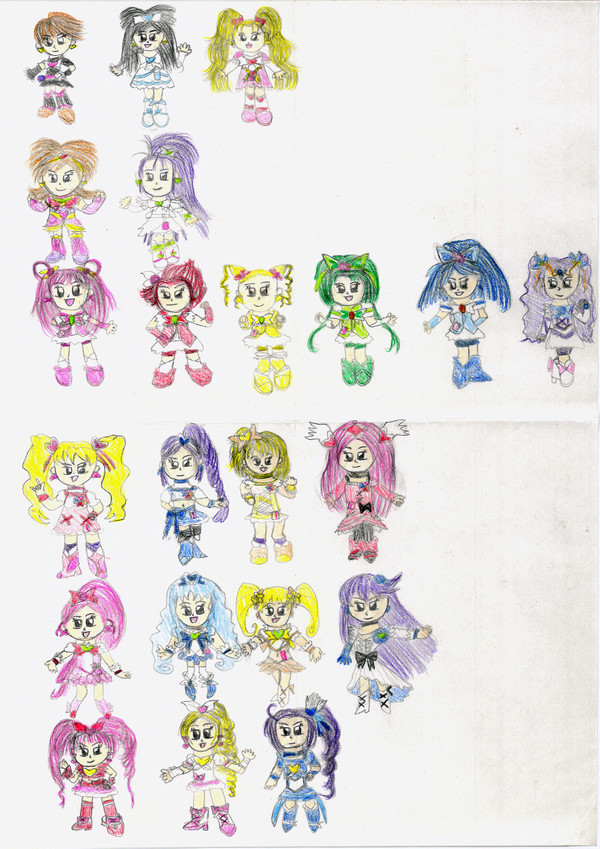 プリキュアオールスターズ（プリキュアぴあ風）