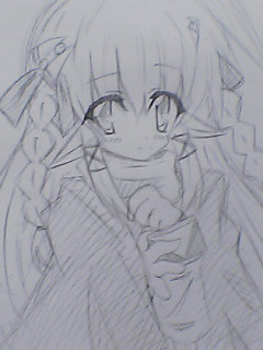 ロリキャラを意識して描いてみた