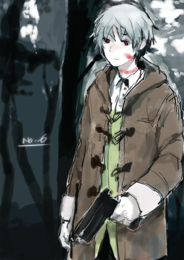 白髪の少年