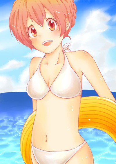 一緒に泳ご