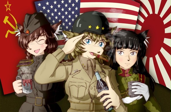 Coke! Чай! そしてお茶...