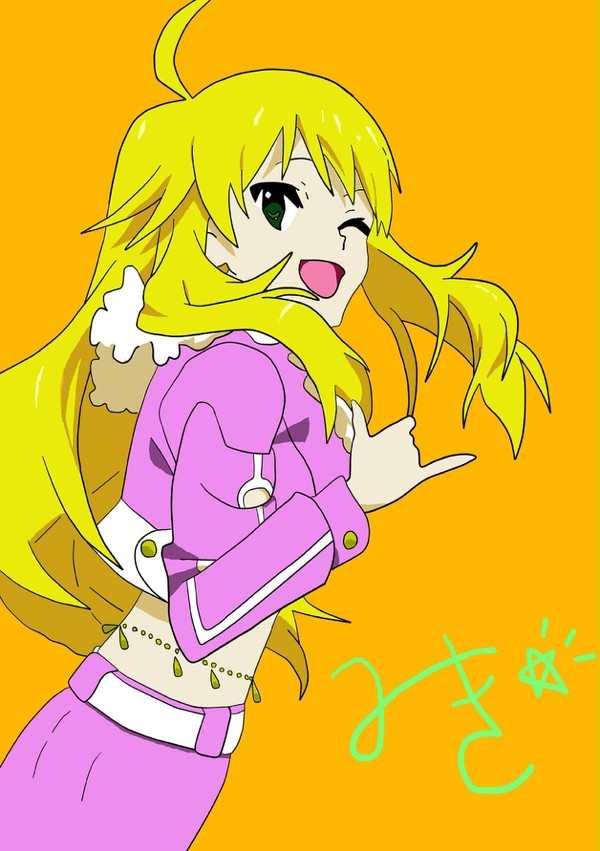 大好きな星井美希ちゃん描いてみた