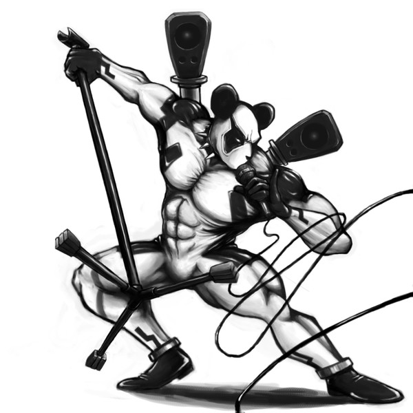 パンダ～deadpool風味～