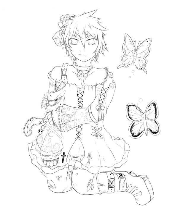 Kagamine Len - Crossdressing ?