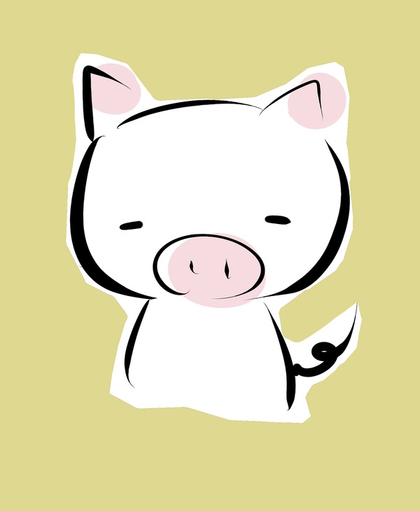 一日目のブタ