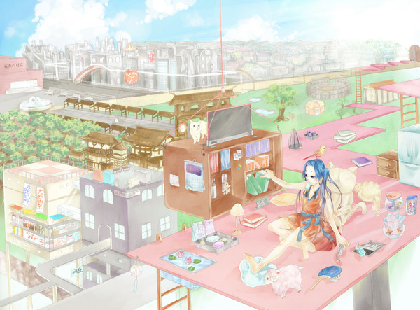 夏と少女と彼女の街