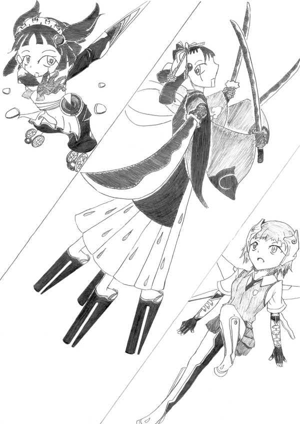 心略！メカ娘